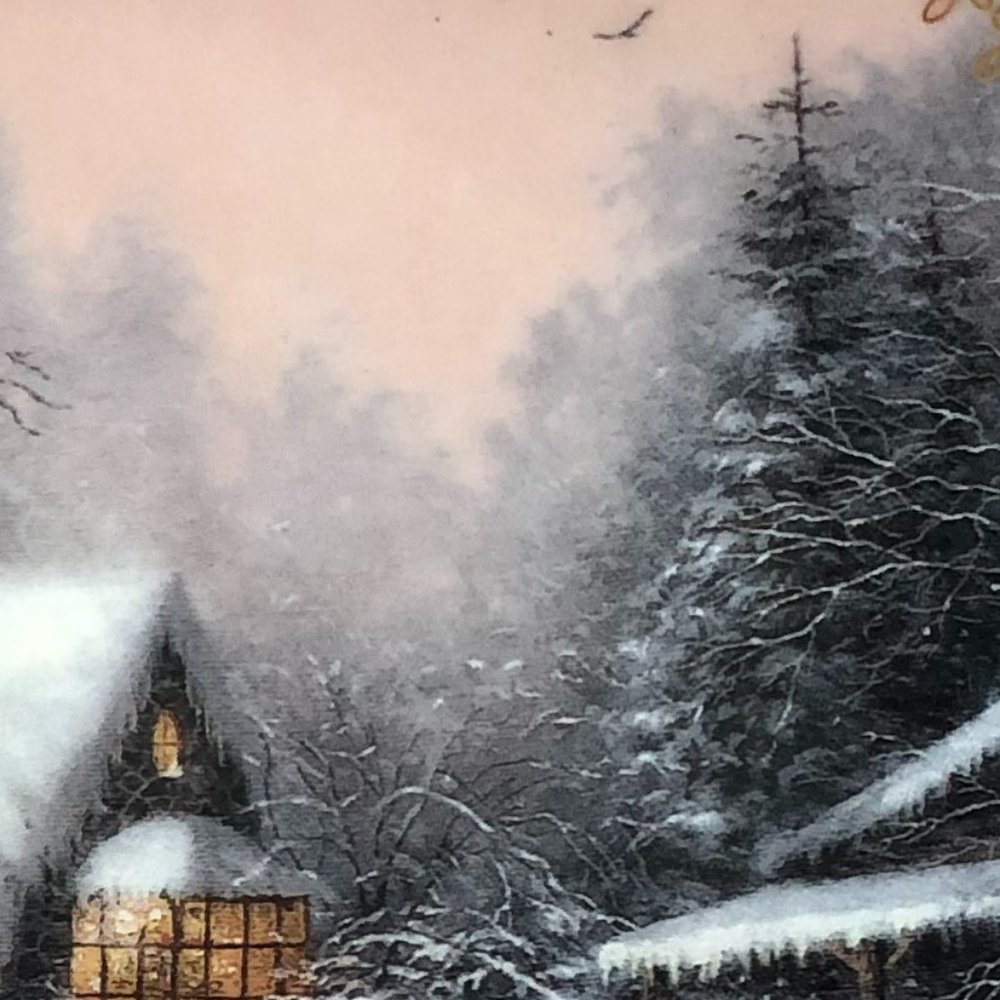 THOMAS KINKADE "A CHRISTMAS WELCOME GATHER AT OUR HOME1997 PLATE & CERT.IFICATE - Picture 16 of 16